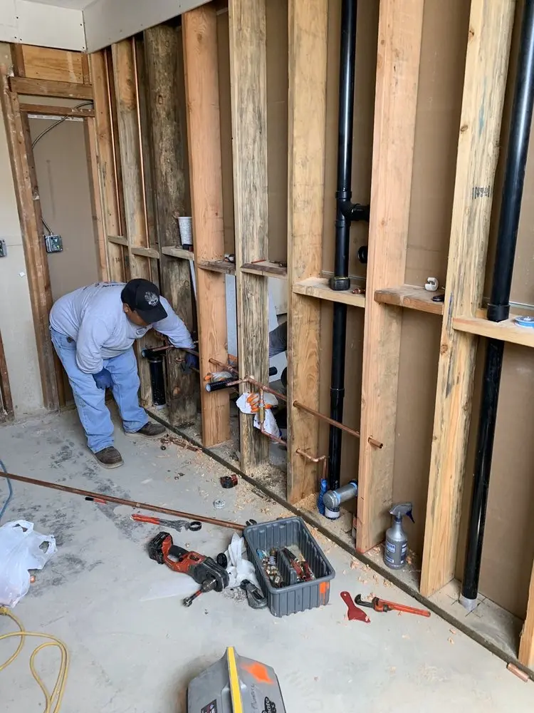 Commercial rough-in plumbing for Trenchless Sewer Repair in Mount Jackson